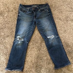 American Eagle Artist Crop Jeans